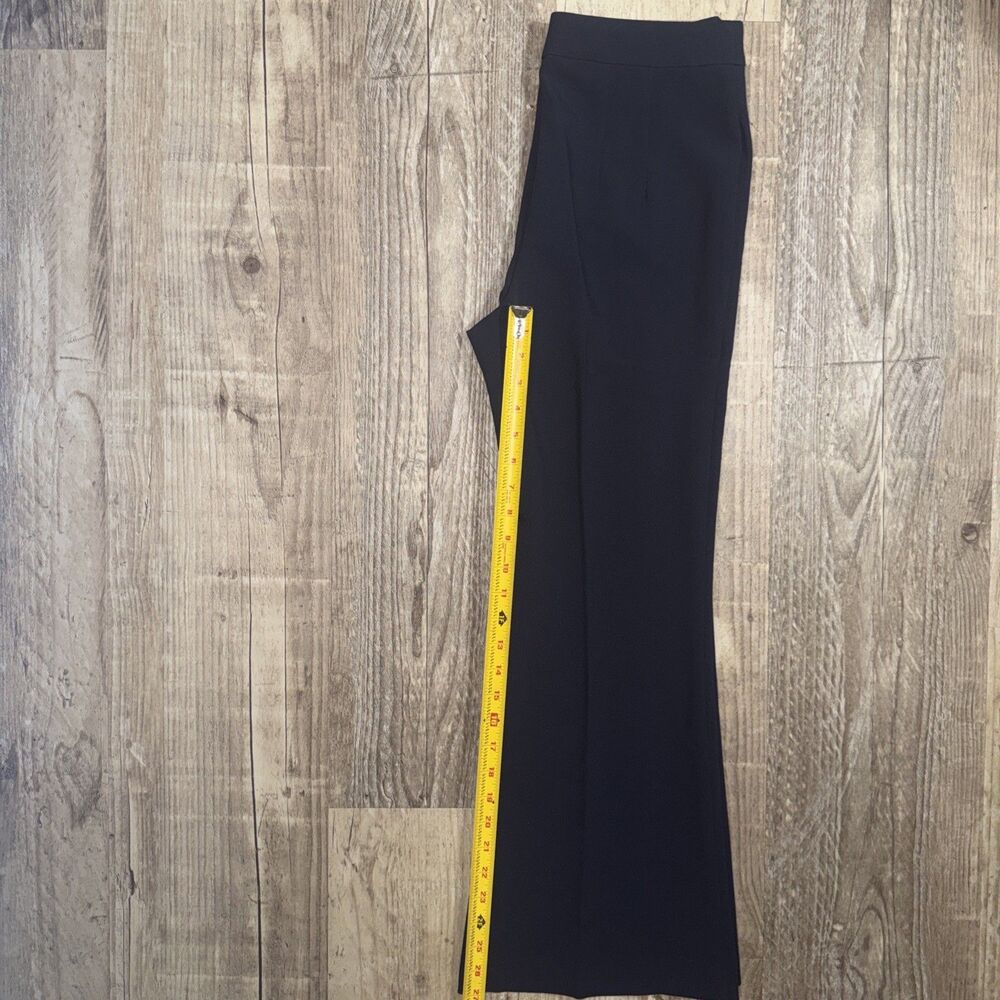 Ann Taylor Pants 0 NWT Navy Blue Boot Cut Side Zip Career - Picture 2 of 3